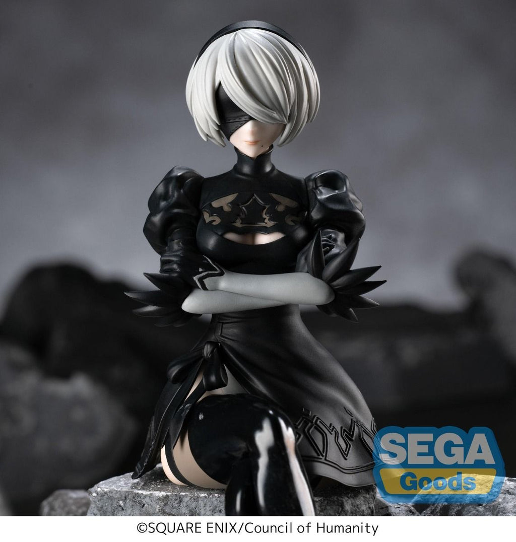 NieR:Automata - Ver1.1a PM Perching Prize Figure - 2B