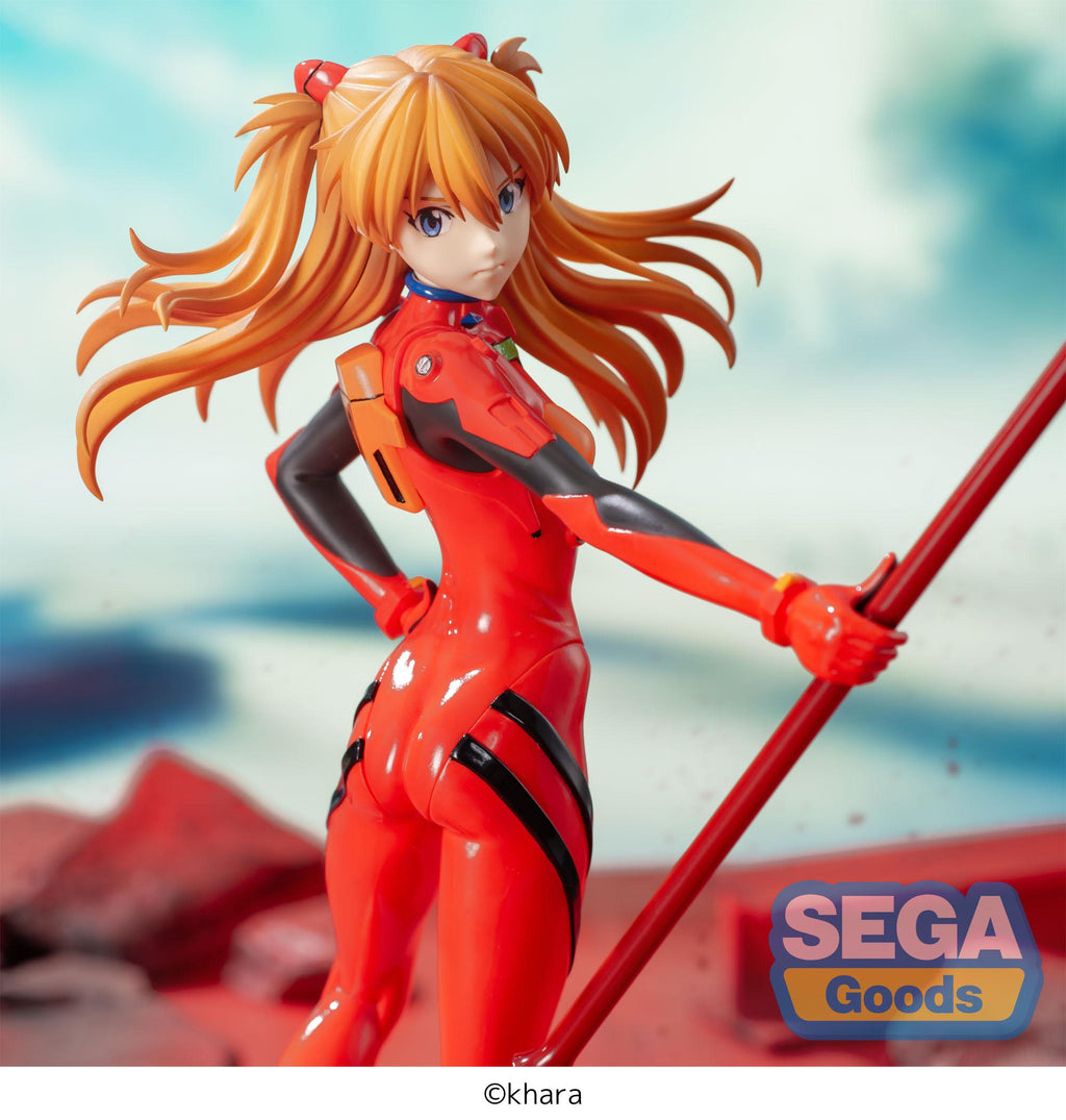 EVANGELION: 3.0+1.0 Thrice Upon a Time - Asuka Shikinami Langley x Spear of Cassius Luminasta - Prize Figure