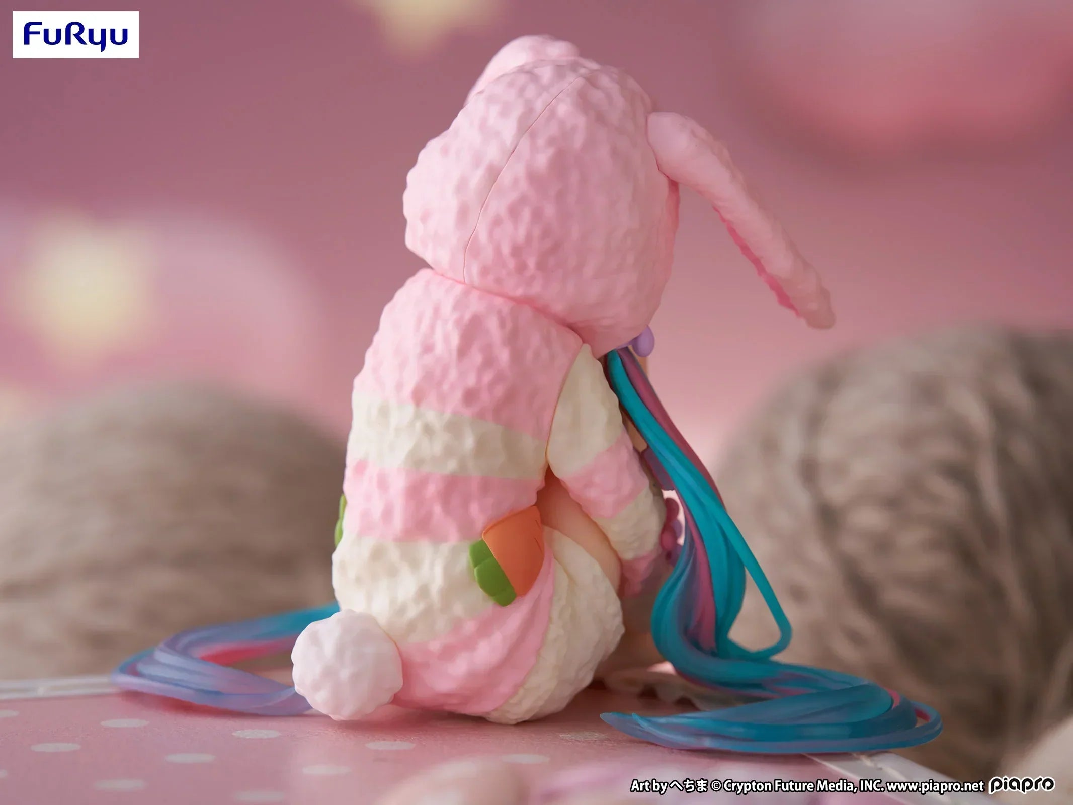 Hatsune Miku - Noodle Stopper Prize Figure - Rabbit Ear Hood Pajama