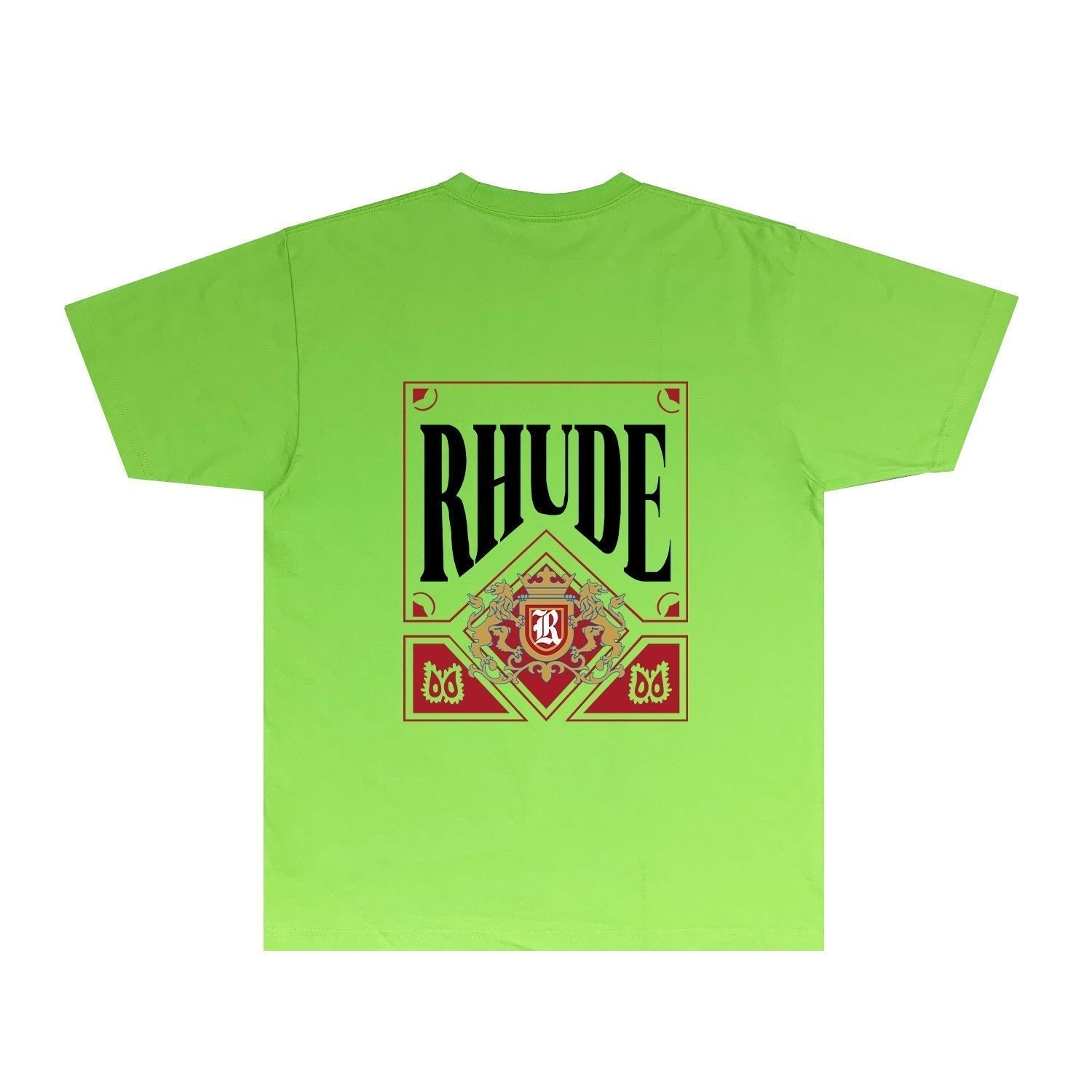 Rhude T-shirts Printed Trendy Pure Cotton