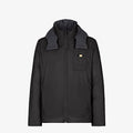 Fendi Black Hooded Utility Jacket — front